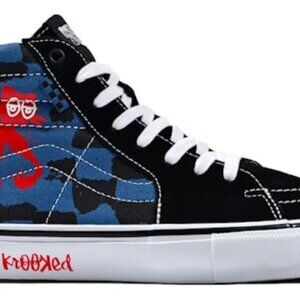 Krooked x Vans Skate Sk8-Hi 'Natas For Ray Barbee' size 11 New without tags